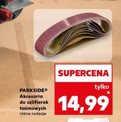 Akcesoria do szlifierek taśmowych różne rodzaje promocja w Kaufland
