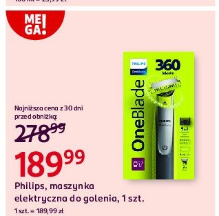 Golarka hybrydowa 360qp2834/20 Philips oneblade promocja