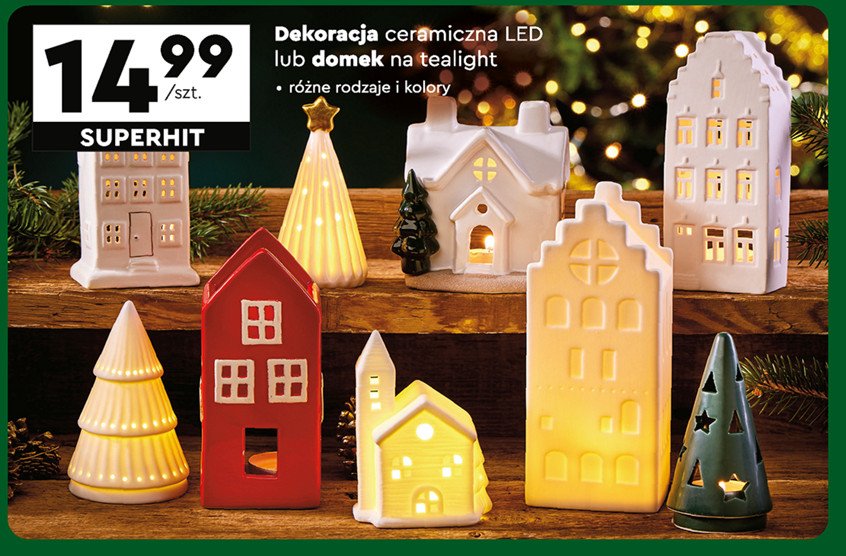 Domek na tealight promocja w Biedronka