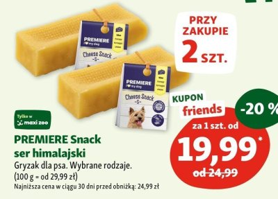 Ser himalajski gryzak dla psa Snack promocja w MAXI ZOO