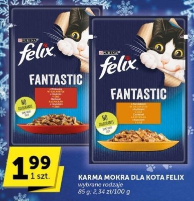Karma mokra dla kota Felix Fantastic promocja w ABC