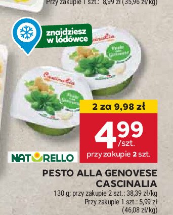 Pesto alla genovese Cascina lia promocja