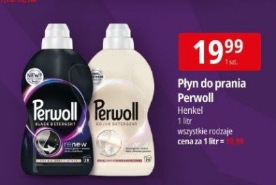 Płyn do prania Perwoll Henkel promocja w Leclerc