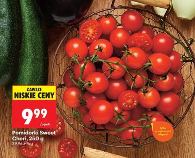 Pomidorki promocja w Biedronka