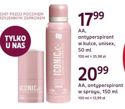 Antyperspirant w sprayu AA, 150 ml promocja w Rossmann