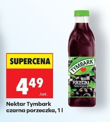Nektar Tymbark czarna porzeczka promocja w Biedronka