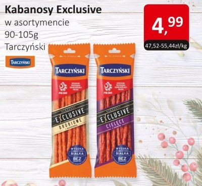 Kabanosy Exclusive w asortymencie promocja w Market Point