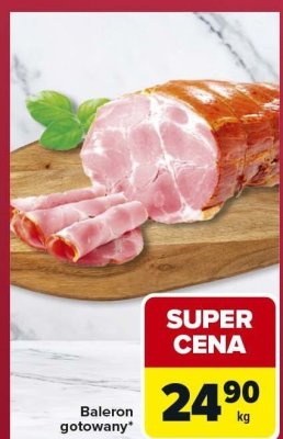 Baleron gotowany promocja w Carrefour Express