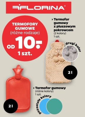 Termofory gumowe, różne rodzaje promocja w Netto