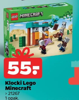 Klocki Lego Minecraft 21267 promocja w Netto