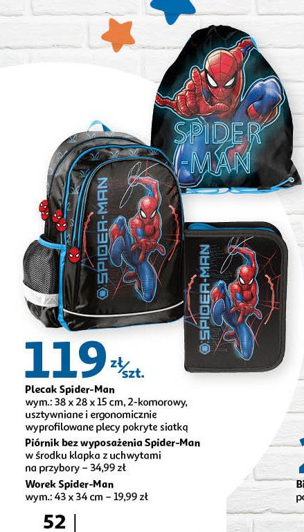 Piórnik bez wyposażenia spider-man promocja