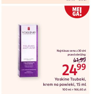 Krem na powieki i okolice oczu Yoskine tsbuaki anti-age promocja