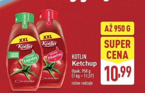Ketchup pikantny Kotlin promocja