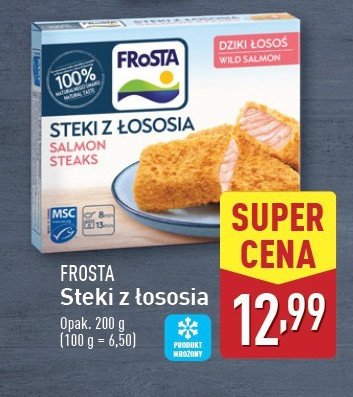 Steki z łososia Frosta promocja w Aldi