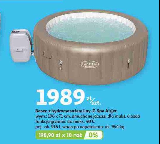 Basen lay-z-spa airjet cancun Bestway promocja