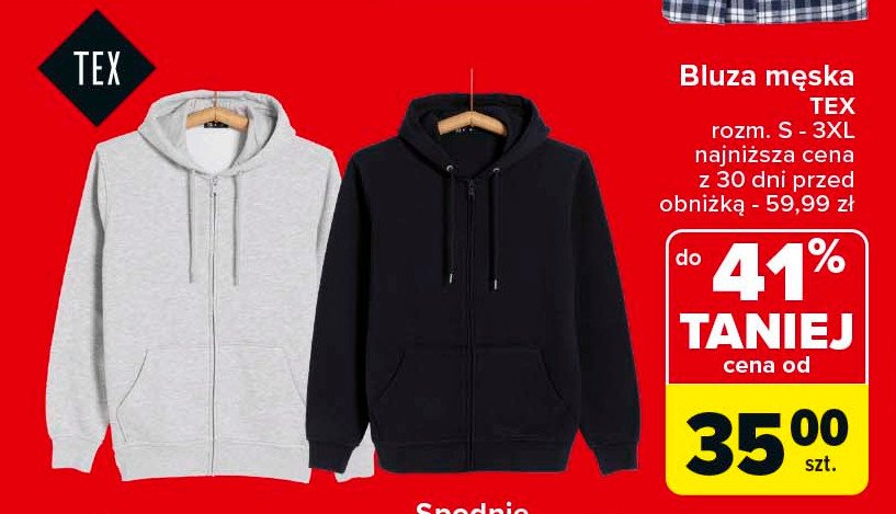 Bluza męska s-3xl Tex promocja