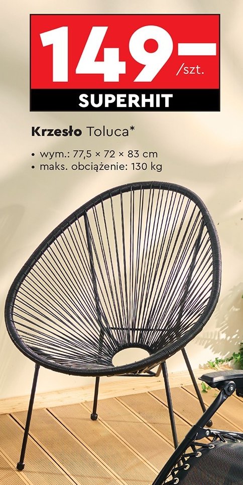 Krzes艂o toluca promocja