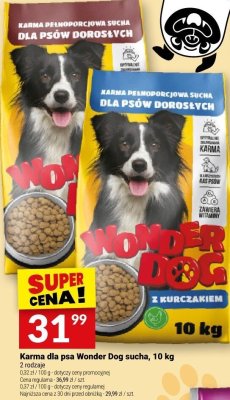 Karma dla psa Wonder Dog sucha promocja w Twój Market