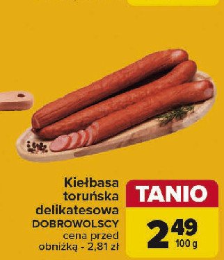 Kiełbasa toruńska Dobrowolscy promocja