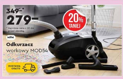 Odkurzacz workowy MOD54 promocja w Biedronka