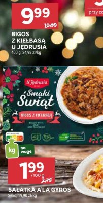 Bigos z kiełbasą u Jędrusia promocja w Stokrotka