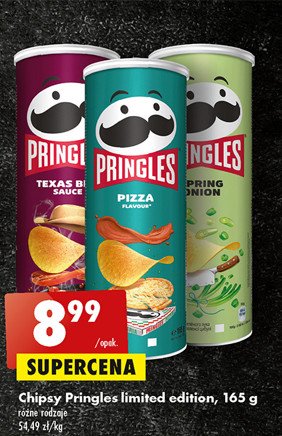 Chipsy spring onion Pringles promocja