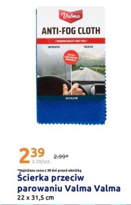 Ścierka przeciw parowaniu Valma promocja w Action