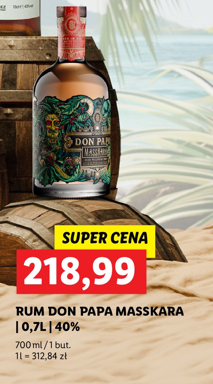 Rum Don papa masskara promocja