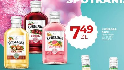Wódka Lubelska Grejpfrutówka 0,09 L promocja w Duży Ben