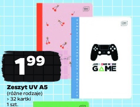 Zeszyt a5/32 uv kratka Interdruk promocja