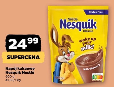 Napój kakaowy Nesquik  promocja w Netto