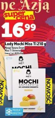 Lody Mochi Miss Ti promocja w TOPAZ