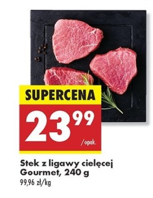 Steki z ligawy ciel臋cej Gourmet promocja