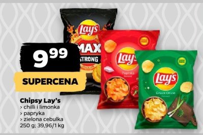 Chipsy chili i limonka  promocja w Netto