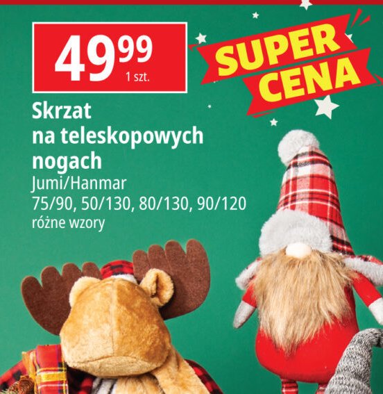 Skrzat teleskopowy 130 cm Jumi promocja