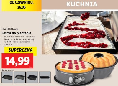 Tortownica 26 cm LIVARNO HOME promocja