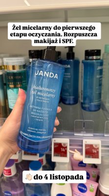 Żel micelarny hialuronowy promocja w Rossmann