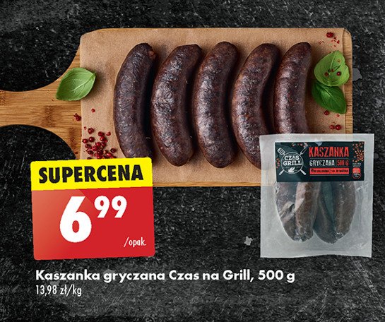 Kaszanka gryczana Czas na grill promocja