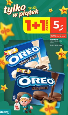 Ciastka Oreo Milk Choc promocja w Dealz