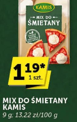 Mix do śmietany Kamis promocja w Euro Sklep