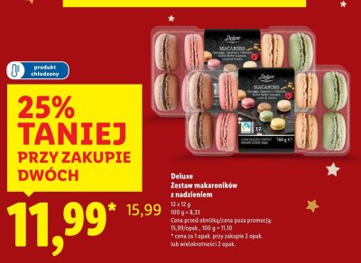 Zestaw makaroników z nadzieniem promocja w Lidl