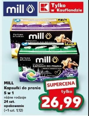Kapsu艂ki do prania MILL promocja