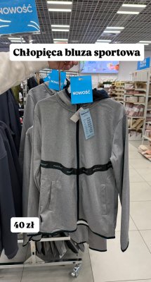 Bluza sportowa chłopięca Bekkin promocja w Pepco