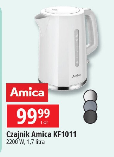 Czajnik kf1011 Amica promocja