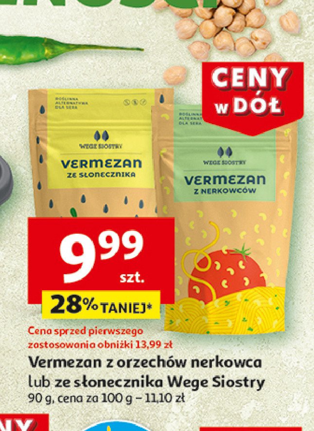 Vermezan ze słonecznika Wege siostry promocja