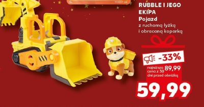 Pojazd Rubble i jego ekipa promocja w Kaufland
