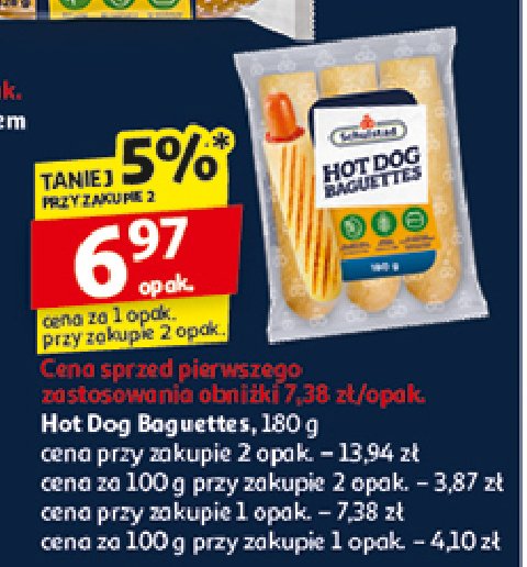Bułka do hot doga francuskiego Schulstad promocja