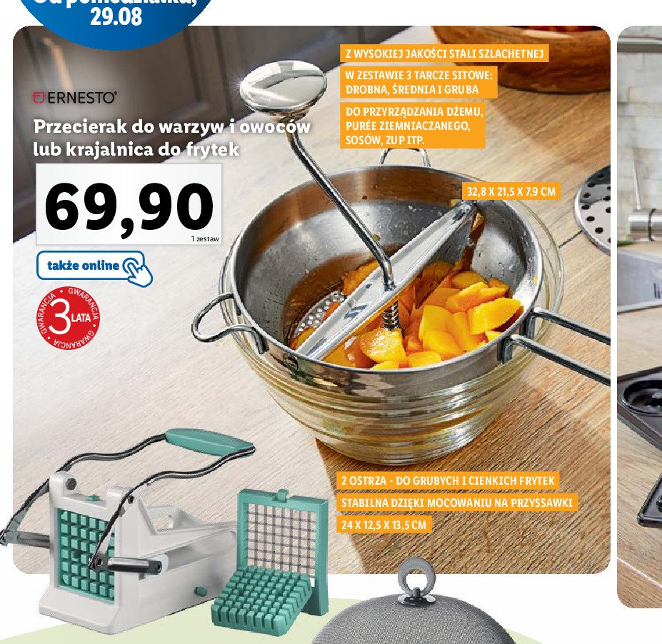 Krajalnica do frytek Ernesto promocja