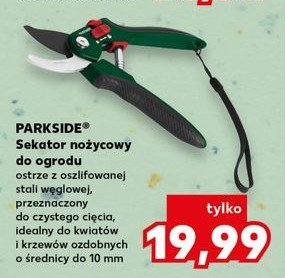 Sekator ogrodowy nożycowy Parkside promocja w Kaufland
