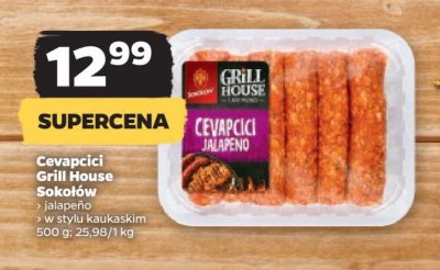 Cevapcici jalapeno Sokołów grill house promocja